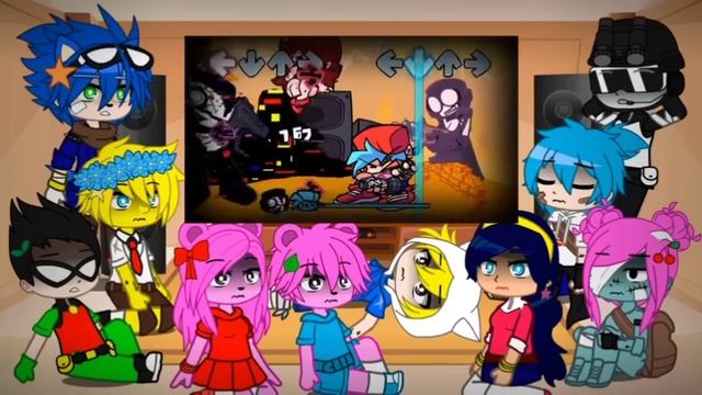 Characters react to Pibby corrupted | GCRV смотреть онлайн