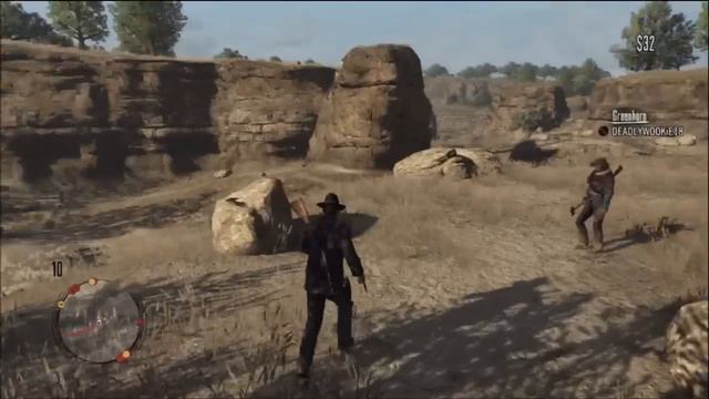 Red Dead Redemption - Tomahawk Hail Mary Trophy acheivement смотреть онлайн