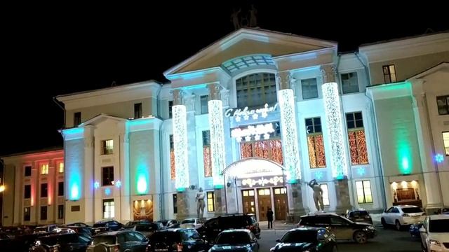 Новогодняя Пермь. Самые красивые места. смотреть онлайн