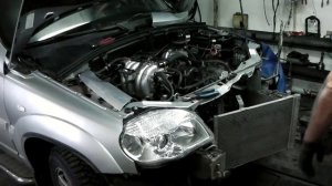 CHEVROLET NIVA замена радиатора охлаждения двс (с кондиционером )