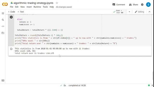 Algorithmic Trading Strategies in Python | Algo trading strategies Part 2 смотреть онлайн