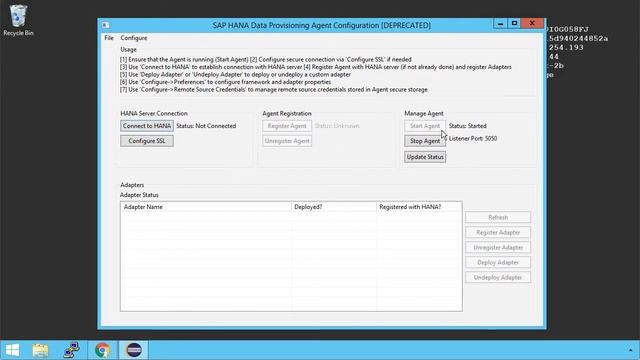 HANA Cloud & SDI ; 04 DP Agent Install / Config смотреть онлайн