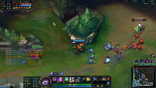 Alastor играет в League of Legends. Мои жалкие попытки в ранговые. смотреть онлайн