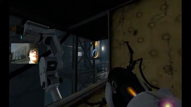 "У КОГО НИБУДЬ ЕСТЬ ПАТРОНЫ?" (Portal 2 №5) смотреть онлайн