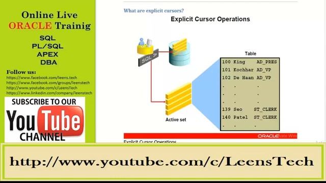 Oracle APEX 21.2 Online Live Training by LT IT: SL#08 Oracle Database PL/SQL (Overview Part#03) смотреть онлайн