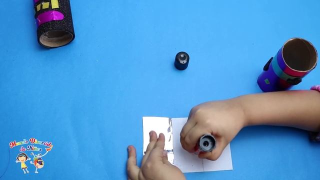 Cómo Hacer un Caleidoscopio Casero (Caleidoscopio Reciclado para Niños) смотреть онлайн