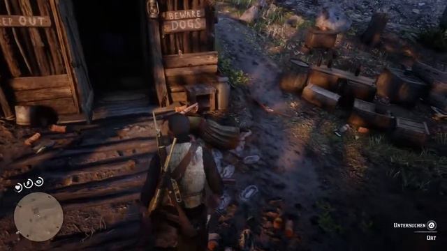 Red Dead Redemption 2 NEW! CREEPY OLD WITCH! EASTER EGG!!!