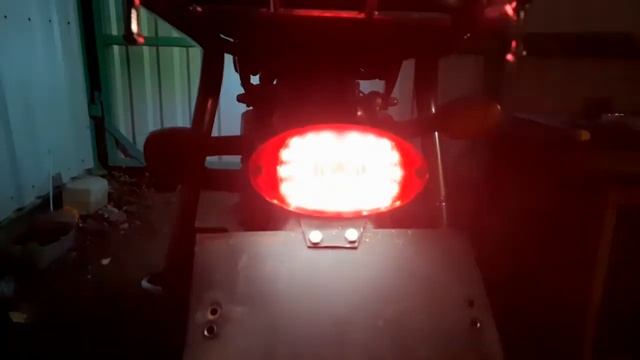 Светодиодный фонарь для мопеда. смотреть онлайн