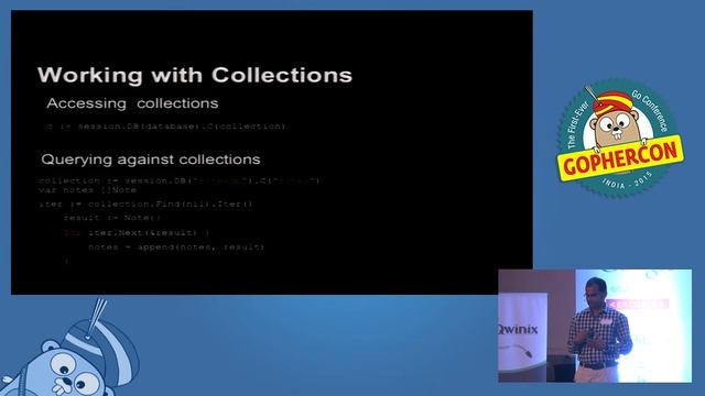 Building RESTful Services With Go and MongoDB - GopherConIndia 2015 смотреть онлайн