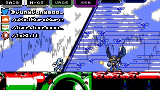 [8-Bit,16-Bit]Storm Eagle - Mega Man X Maverick Hunter X смотреть онлайн