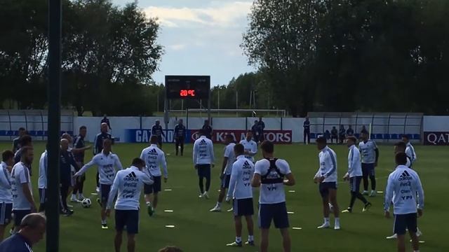 Сборная Аргентины.Открытая тренировка.Начало)))) 11.06.2018 смотреть онлайн