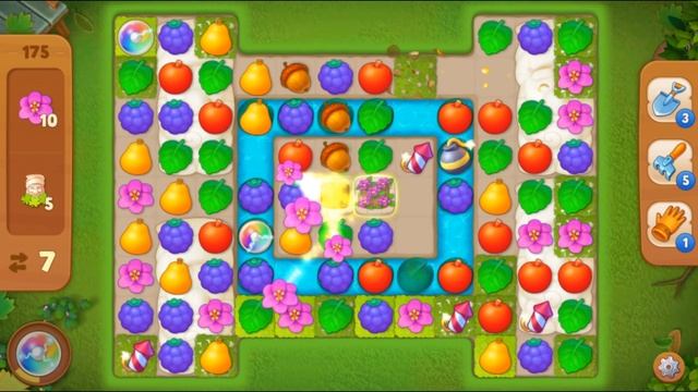 Gardenscapes Садовник ОСТИН #24 (уровни 172-178) Вокруг одни цветы! смотреть онлайн