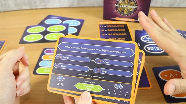 Who Wants To Be A Millionaire Card Game Review! | Board Game Night