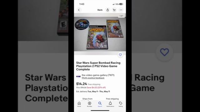 Star Wars Super Bombad Racing for the PlayStation 2! A great game that is not expensive!?️ #shorts смотреть онлайн