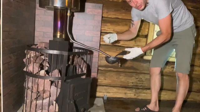 Испытание водой чугунной печи Купечница . смотреть онлайн