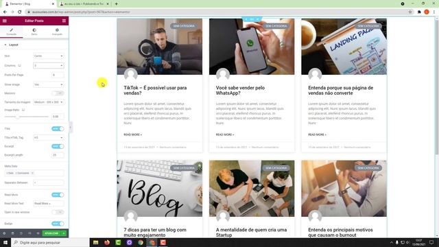 Página Inicial para Blog | Curso de Elementor PRO #01 смотреть онлайн