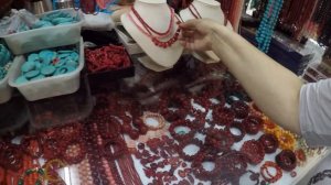 Бэйдайхэ. Жемчужный рынок,покупка кораллового ожерелья.
