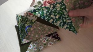 Шью вручную есенинское одеяло под сериальчик