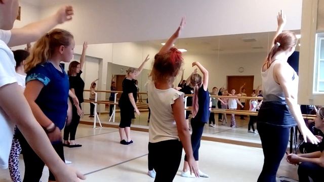 Мастер класс.Кельце.Классический танец смотреть онлайн