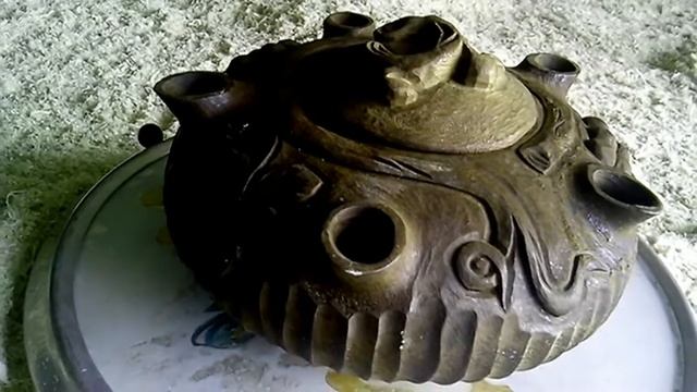 Teapot from the Tree. Hand of the robot. Masterpiece.Чайник из Дерева.Ручна робота.Шедевр. смотреть онлайн