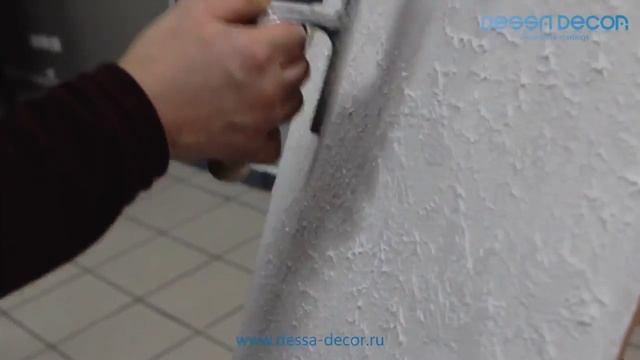Нанесение декоративной штукатурки 'Марокко' (Dessa decor) смотреть онлайн