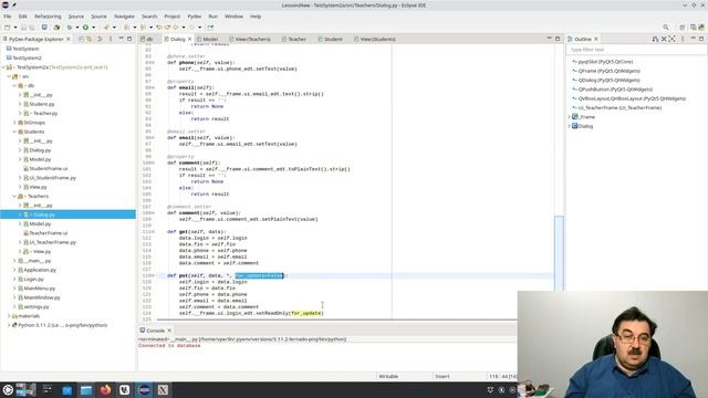 Python + PyQt5 + PostgreSQL (часть 23) смотреть онлайн