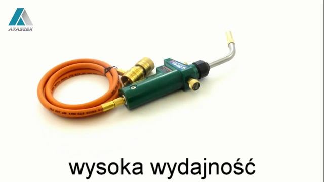 Palnik MAP na wężu RTM-3660 z zapalnikiem смотреть онлайн