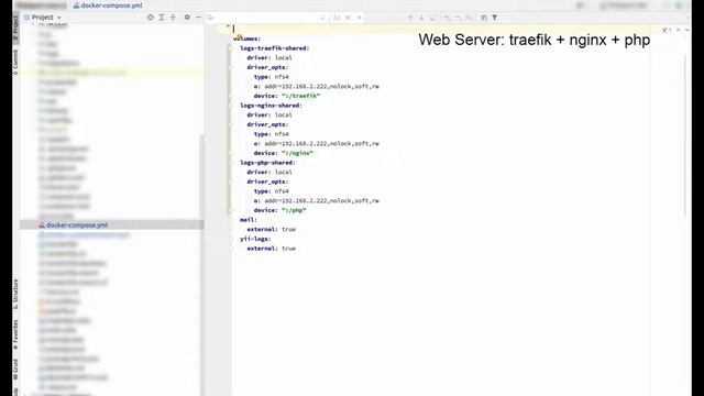 Docker NFS server & Log Rotation service смотреть онлайн
