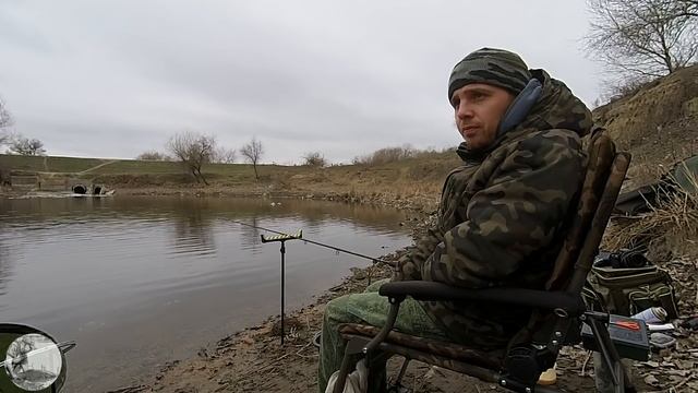 Рыбалка удалась. Наловил карасей на фидер. смотреть онлайн