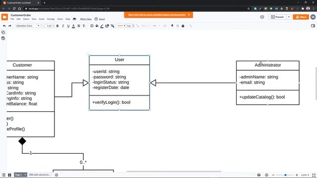 UML Class Diagram basics with a complete example || Bangla || Bee Coder смотреть онлайн