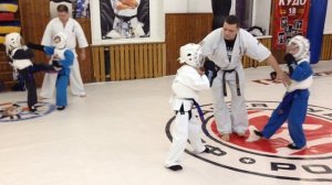 Кудо - жесткий детский спарринг