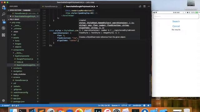 React Native Start-to-Finish 1.10 - Augmented Reality - Clean up смотреть онлайн