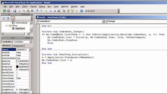 Menampilkan Daftar Nama Akun Otomatis di Excel | EXCEL ADVANCED смотреть онлайн