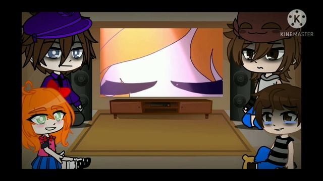 Past Aftons react to Bendy the Bunny memes (Afton family edits) смотреть онлайн