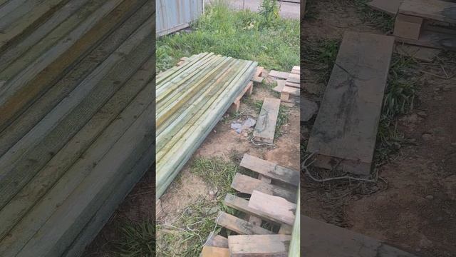 Результат обработки кровельного материала ОгнеБиозащитой. смотреть онлайн