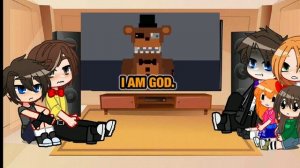 Реакция Афтонов + Генри и Чарли на Fnaf lore in a nutshell. 1/2.