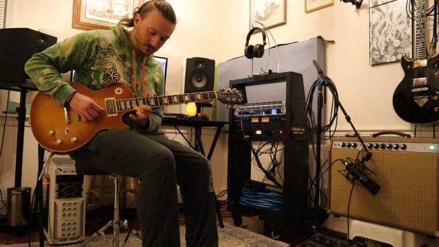 Lofi Hip Top Jam with Gibson Les Paul Classic + Deluxe Reverb Clone + Earthtone pickups смотреть онлайн