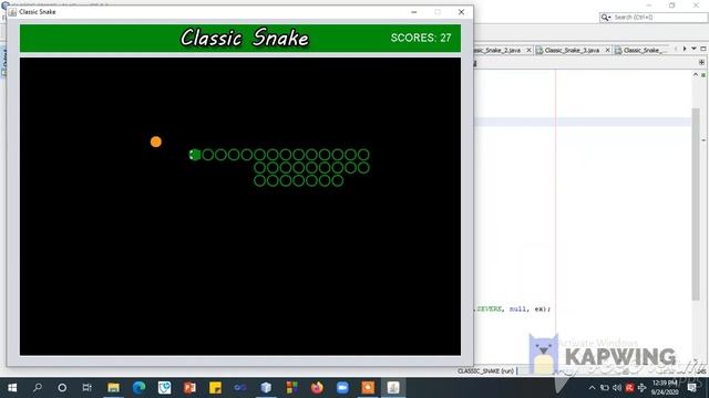 Classic Snake | AUST | CSE 2100 Term Project | JAVA GUI Swing Project смотреть онлайн