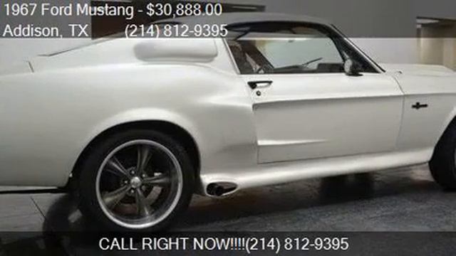 1967 Ford Mustang GT Fastback for sale in Addison, TX 75001 смотреть онлайн