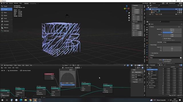 Blender 3.4 Shortest Path | Quick Geometry Nodes Tutorial смотреть онлайн