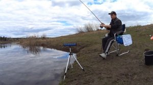 Рыбалка на мини фидер или пикер, знакомство с пикером волжанка 3,0 тест 60грамм,стул для рыбалки!