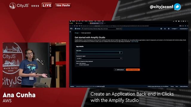 Create an Application Back-end in Clicks with the Amplify Studio - Ana Cunha смотреть онлайн