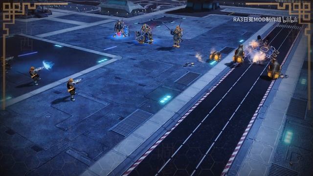 Red Alert 3:Corona Celestial Empire Infantry Units Demo смотреть онлайн