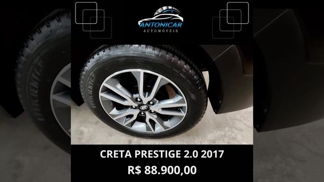 HYUNDAI CRETA - 2017/2017 - 2.0 16V FLEX PRESTIGE AUTOMÁTICO смотреть онлайн