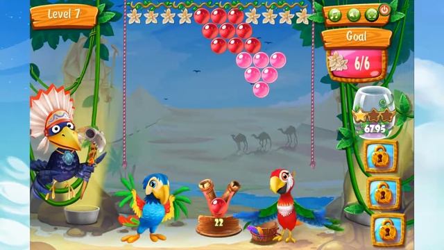 Bubble Parrots | Level 7 смотреть онлайн