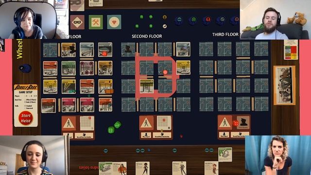 Let's Play Burgle Bros LIVE with Ellen from Outside Xtra! - Burgle Bros board game playthrough смотреть онлайн