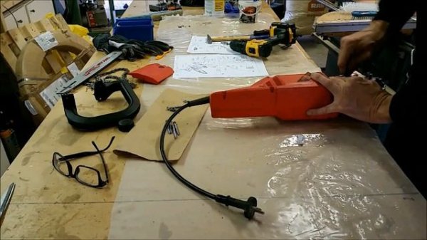 Jonsered 2016EL får ny motor...