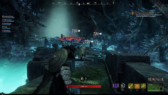 New World Endgame Dungeon - The Lazarus Instrumentality Cilla Fight and Party Wipe - [Gaming Trend] смотреть онлайн