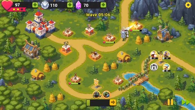 Toy defense fantasy (android game) starting смотреть онлайн
