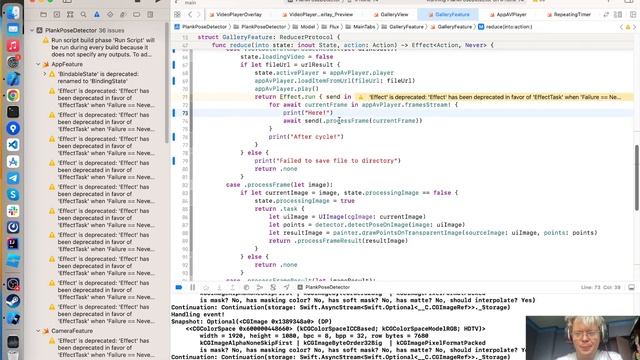 Swift. Pose Detection App - 17. Player Overlay. Gallery View. смотреть онлайн
